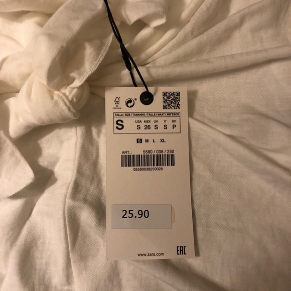 Zara, white tank top. - Picture 3 of 3